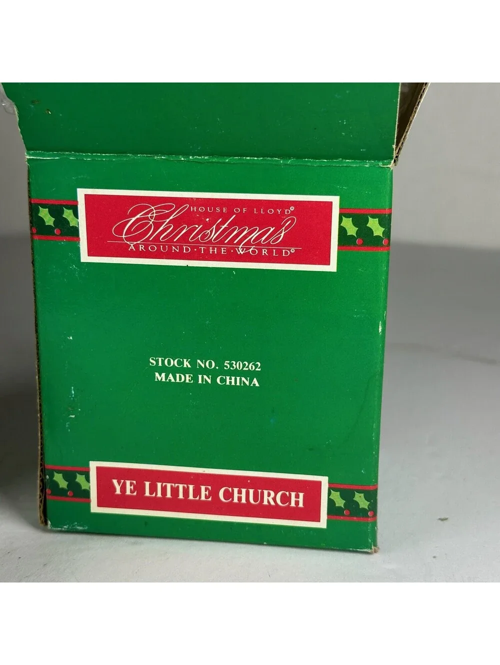 House of Lloyd Christmas Around the World Ye Little Church S-12